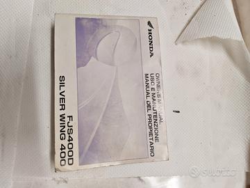 Libretto uso e manuten Honda Silver Wing 2001-2009
