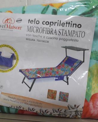 Telo spiaggia  coprilettino