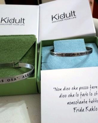 2 Bracciali KIDULT x lui e lei (A.Magno +F. KAHLO)