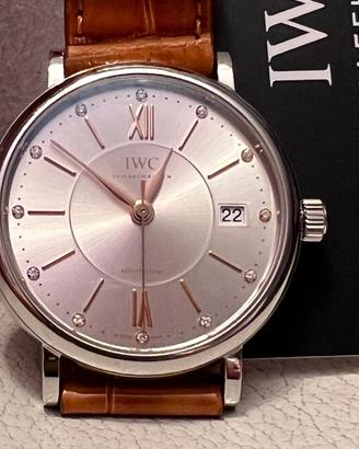 Iwc Portofino  Quadrante Diamanti con Garanzia