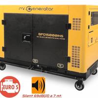 Gruppo elettrogeno 15kVA FULL POWER SILENT DIESEL