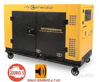 Gruppo elettrogeno 15kVA FULL POWER SILENT DIESEL