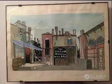 teatro ROMANO TEATRO di ARLECCHINO 1961