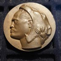 Medaglia ONB Mussolini Obelisco Anno X Zecca