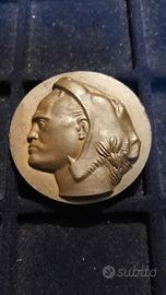Medaglia ONB Mussolini Obelisco Anno X Zecca