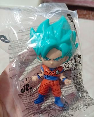 action figure goku super saiyan blu burger king