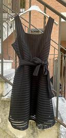 Vestito nero taglia XS (veste grande)