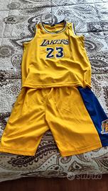 completo Lakers per Bambini 8-10 anni 