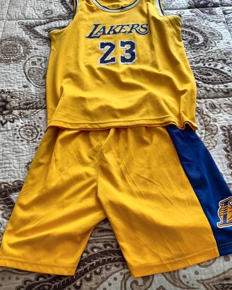 completo Lakers per Bambini 8-10 anni 
