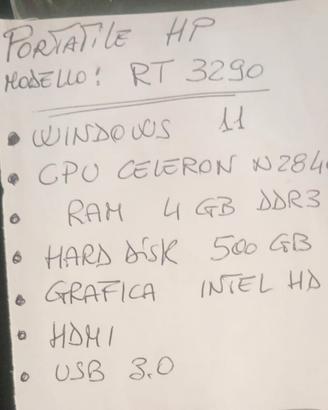 notebook HP 