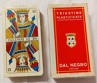 Carte da gioco Dal Negro Triestine Plastificate