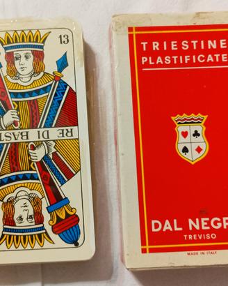 Carte da gioco Dal Negro Triestine Plastificate