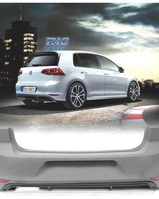 PARAURTI POSTERIORE VOLKSWAGEN VW GOLF 7 12-17 LOO