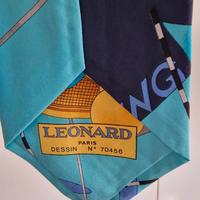 Leonard Paris cravatta pura seta  n. 70456