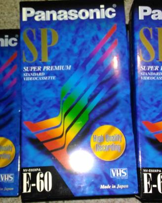 Videocassette VHS Panasonic