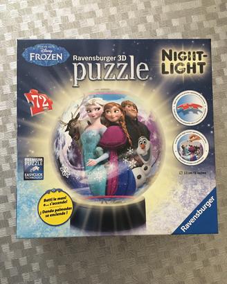 Puzzle Frozen night-light