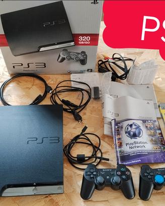 PlayStation 3 Slim 320GB +2 Dualshock