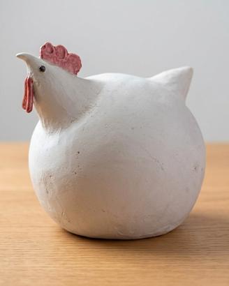 Scultura Gallina in Grès – Ceramica Artistica CH