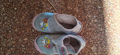 pantofole grigie e rosa primigi  27