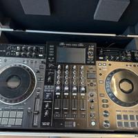 Console Pioneer XDJ-XZ piu Case rigido con ruote