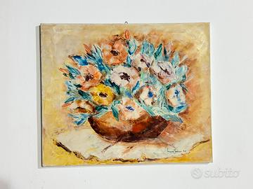 Quadro olio su tela firmato