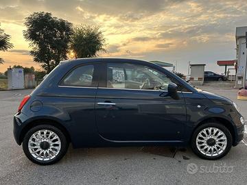 Fiat 500 1.2 Lounge Blu Petrolio