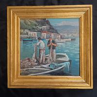 Giovanni Picucci dipinto olio su legno