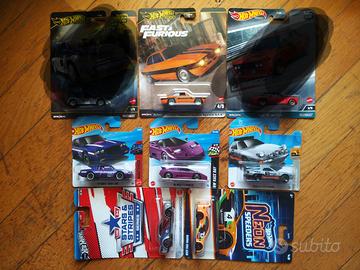 hotwheels lotto di 6 pezzi. 1 premium Alfa Romeo 