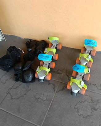 Pattini bambini + Protezioni