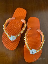 Havaianas con perline