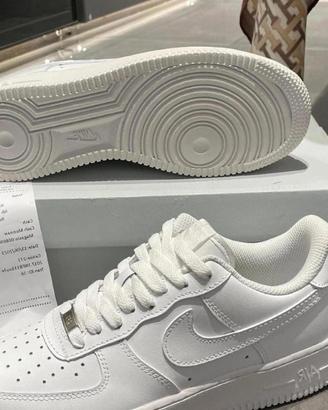 Nike Air Force 1 bianche, taglia 45