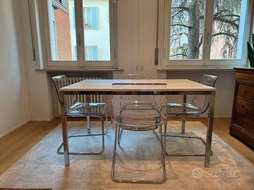 Tavolo con 4 sedie ikea