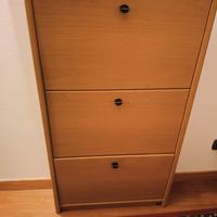 Scarpiera in legno
