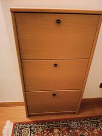 Scarpiera in legno