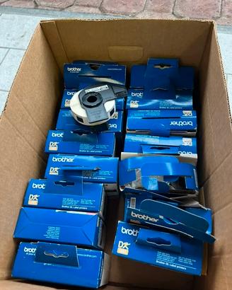 Etichette Brother DK‑11204 originali – 17x54 mm –