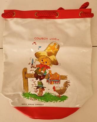 Cowboy joe - borsa secchiello (anni '80)