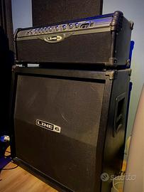 Testata e cassa per chitarra