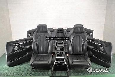 BMW X6 F16 Interni sedili in pelle nera | 17593