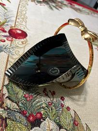 Portatovaglioli vintage in oro 24kt