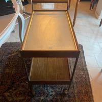 Carrello da bar a rotelle automatico scaldapiatti