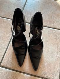 Décolleté nere tacco 9