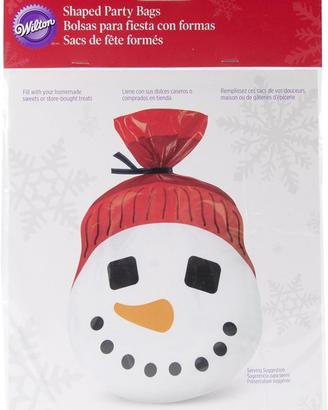 15 x Sacchetto dolci pupazzo di neve Wilton Natale