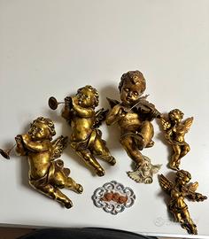 Lotto statuine di angeli
