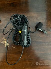 Microfono Lavalier BOYA BY-M1 - Come Nuovo