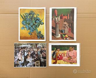 Quadri stampe Van Gogh, DeChirico, Renoir, Gauguin