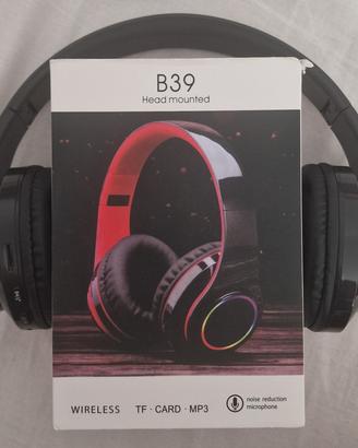 Cuffie Wireless Bluetooth 5.0 - NUOVE over ear