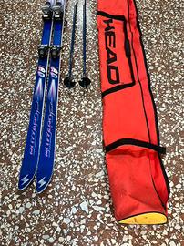 sci principiante e bastoncini blizzard 