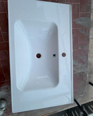 Lavabo da incasso per mobile sospeso