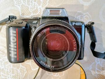 Macchina fotografica analogica Reflex NIKON F-401x