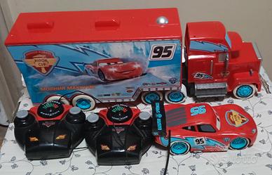 Camion e macchina Saetta McQueen rc funzionanti